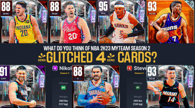 What do you think of NBA 2K23 MyTeam Season 2 "Glitched 4" Cards?