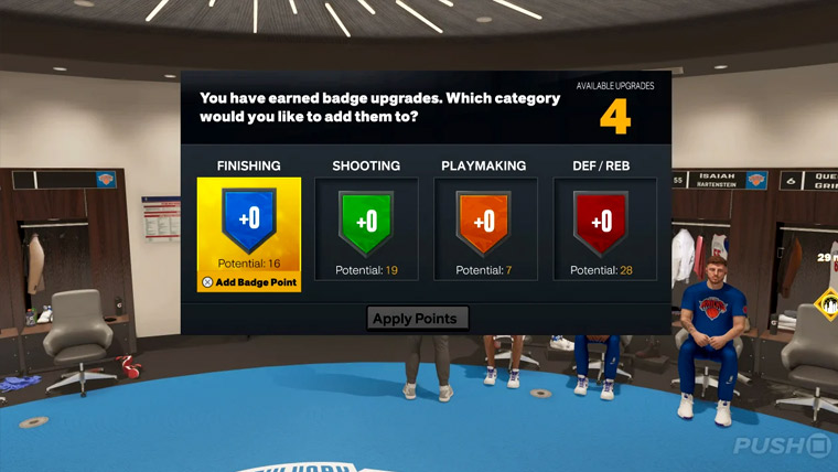 How to get Finishing badges fast in NBA 2K23?